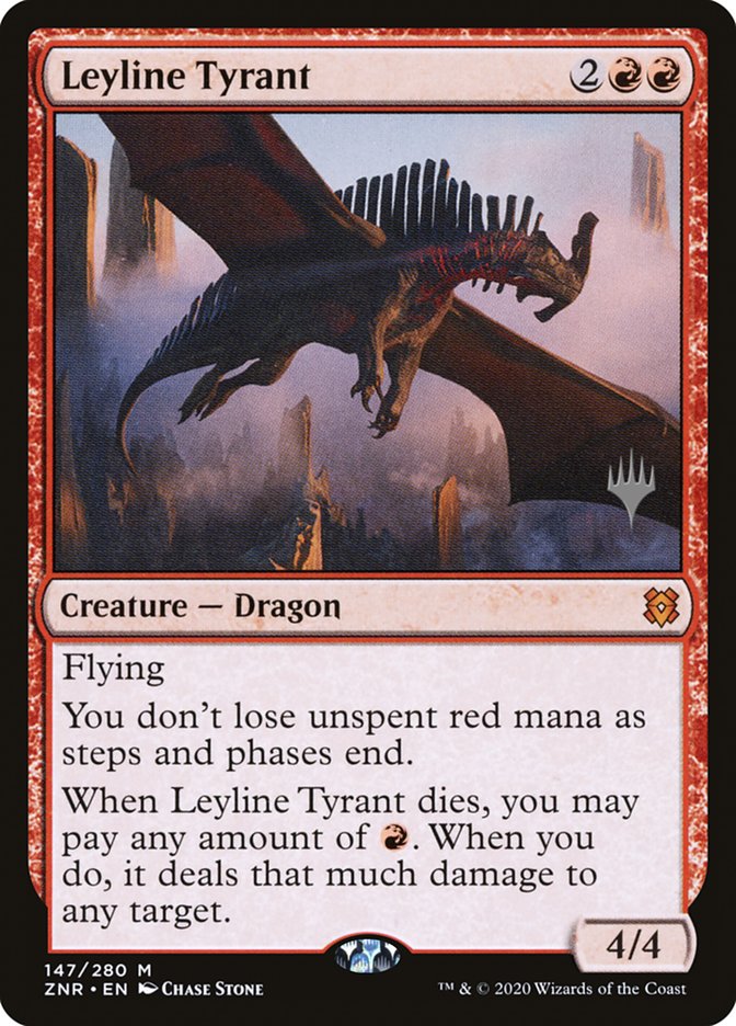 Leyline Tyrant (Promo Pack) [Zendikar Rising Promos] | Tabernacle Games