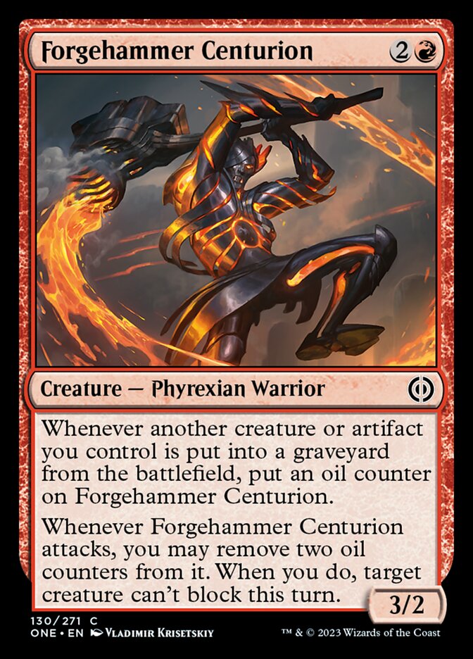 Forgehammer Centurion [Phyrexia: All Will Be One] | Tabernacle Games