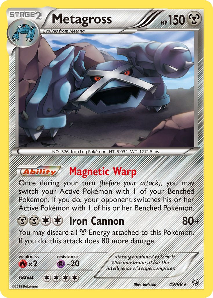 Metagross (49/98) (Theme Deck Exclusive) [XY: Ancient Origins] | Tabernacle Games