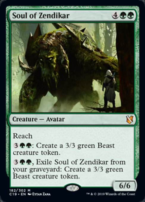 Soul of Zendikar [Commander 2019] | Tabernacle Games