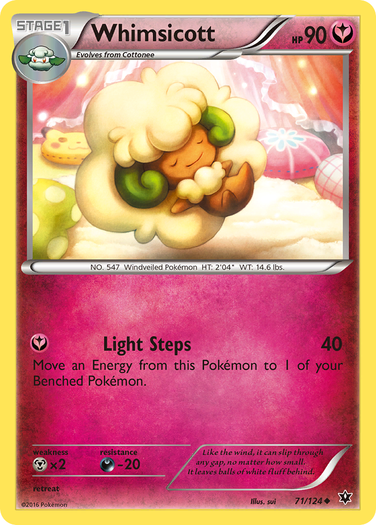 Whimsicott (71/124) [XY: Fates Collide] | Tabernacle Games