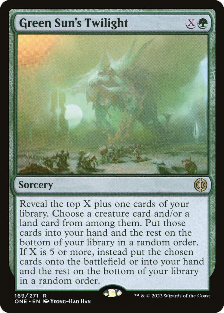 Green Sun's Twilight [Phyrexia: All Will Be One] | Tabernacle Games