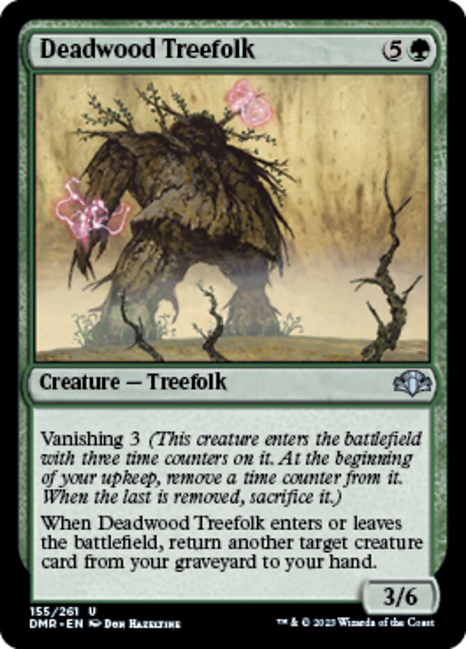 Deadwood Treefolk [Dominaria Remastered] | Tabernacle Games