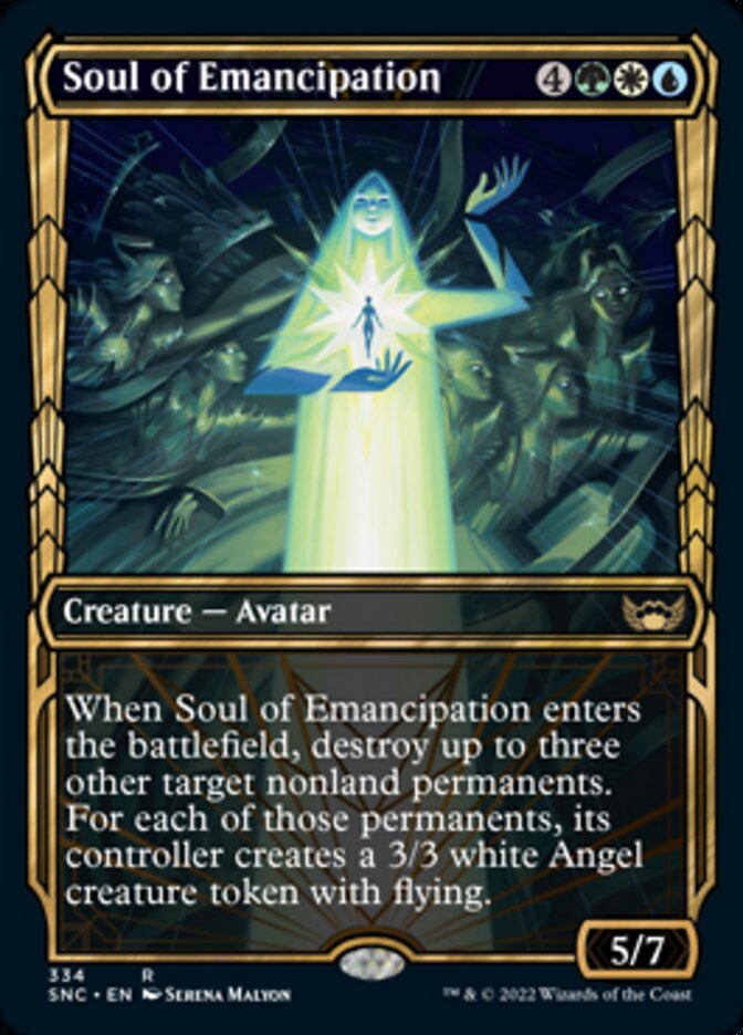 Soul of Emancipation (Showcase Golden Age) [Streets of New Capenna] | Tabernacle Games