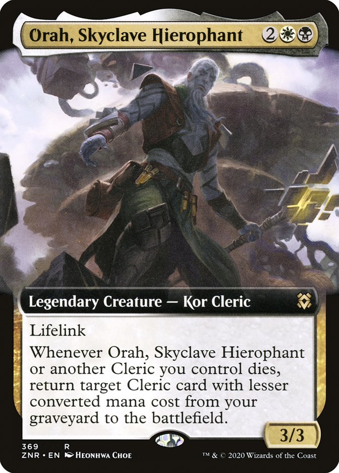 Orah, Skyclave Hierophant (Extended) [Zendikar Rising] | Tabernacle Games