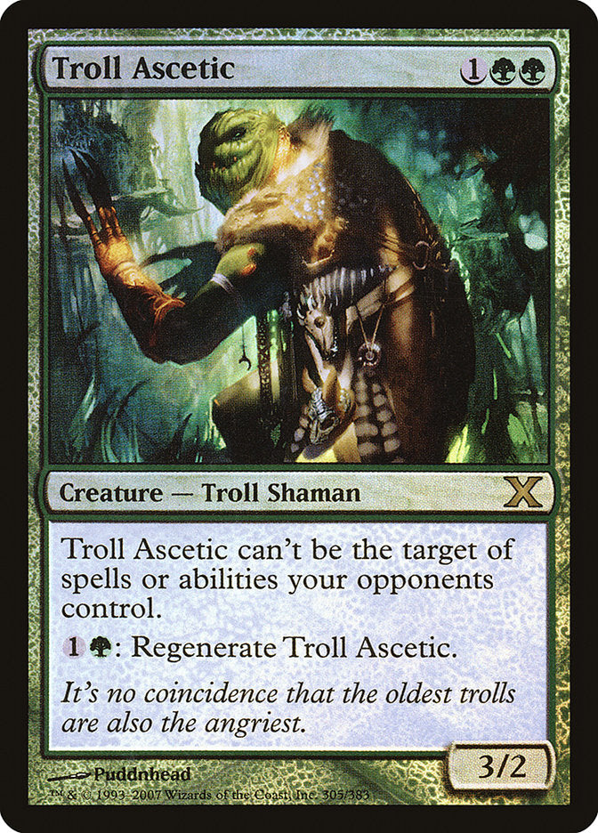 Troll Ascetic (Premium Foil) [Tenth Edition] | Tabernacle Games