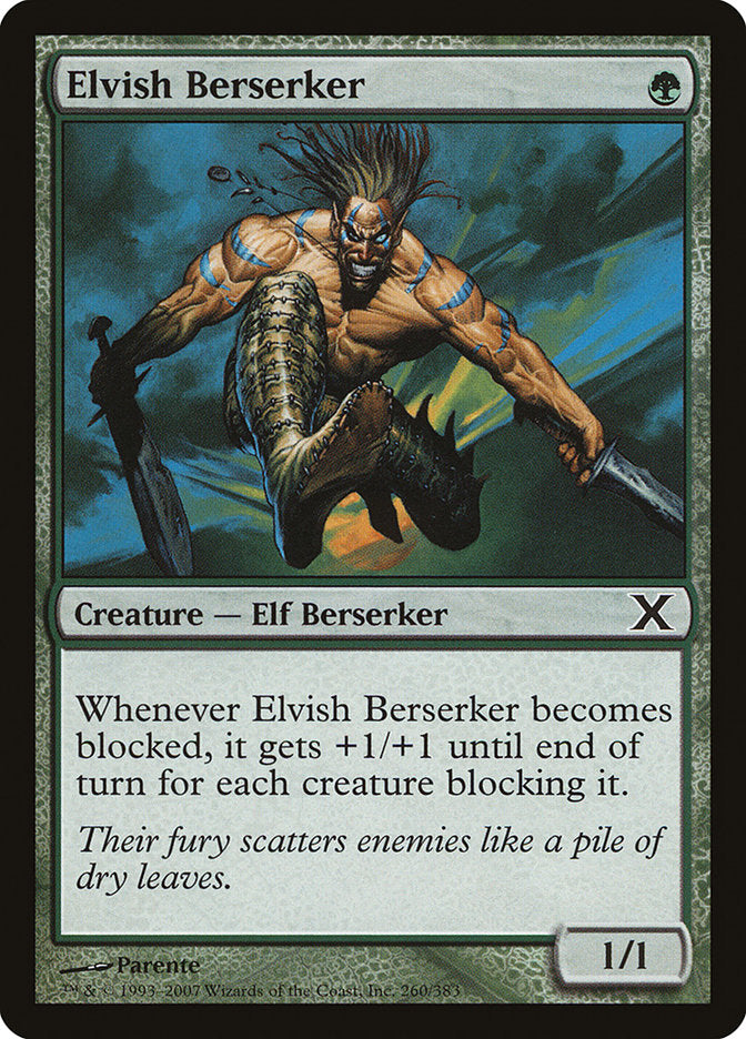 Elvish Berserker [Tenth Edition] | Tabernacle Games