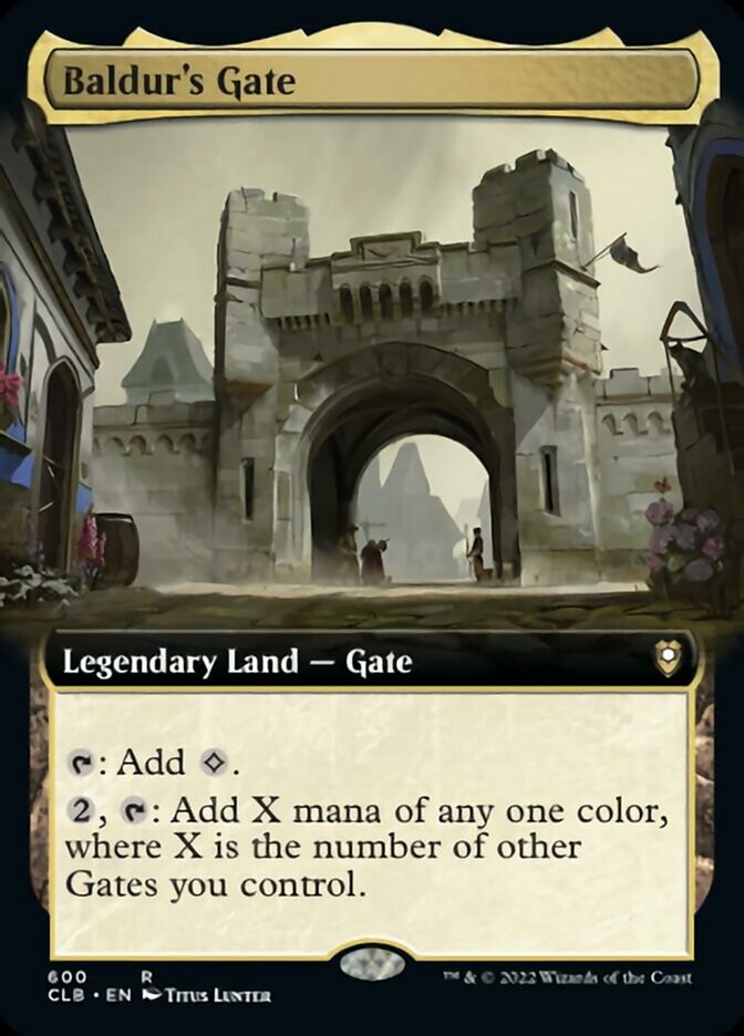 Baldur's Gate (Extended Art) [Commander Legends: Battle for Baldur's Gate] | Tabernacle Games