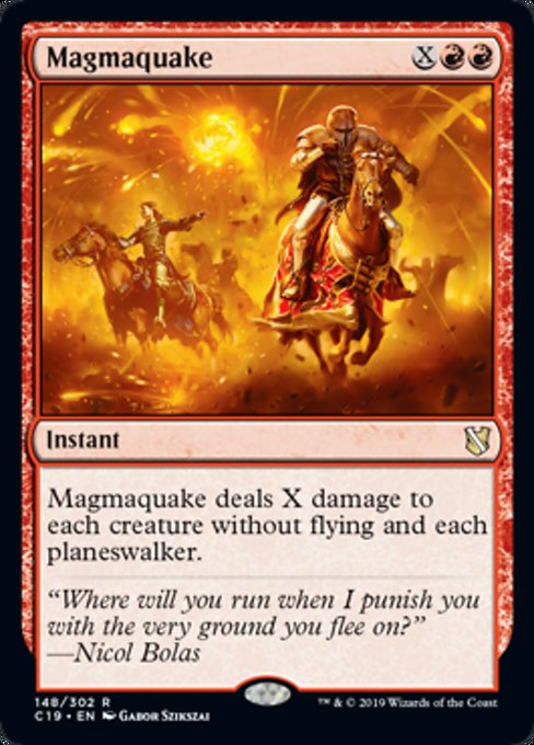 Magmaquake [Commander 2019] | Tabernacle Games