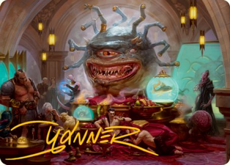 Xanathar, Guild Kingpin Art Card (Gold-Stamped Signature) [Dungeons & Dragons: Adventures in the Forgotten Realms Art Series] | Tabernacle Games