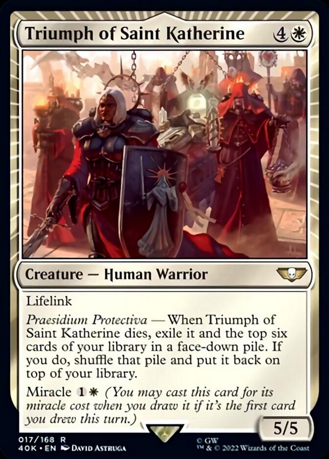 Triumph of Saint Katherine [Universes Beyond: Warhammer 40,000] | Tabernacle Games