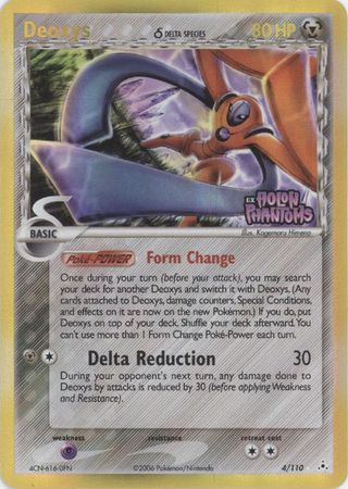 Deoxys (4/110) (Delta Species) (Stamped) [EX: Holon Phantoms] | Tabernacle Games