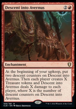 Descent into Avernus [Commander Legends: Battle for Baldur's Gate] | Tabernacle Games