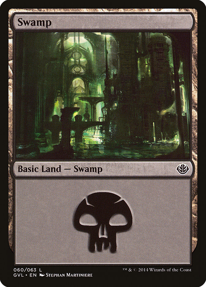 Swamp (60) (Garruk vs. Liliana) [Duel Decks Anthology] | Tabernacle Games