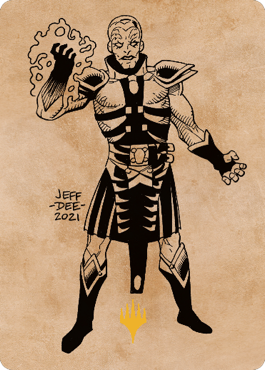 Jon Irenicus, Shattered One Art Card (67) (Gold-Stamped) [Commander Legends: Battle for Baldur's Gate Art Series] | Tabernacle Games