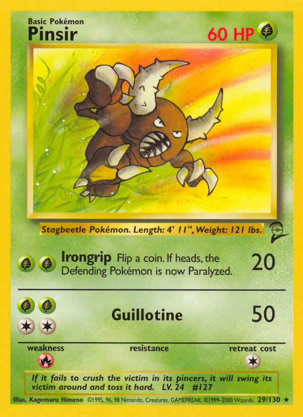 Pinsir (29/130) [Base Set 2] | Tabernacle Games