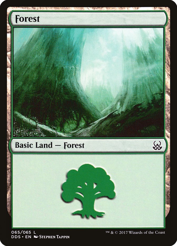 Forest (65) [Duel Decks: Mind vs. Might] | Tabernacle Games
