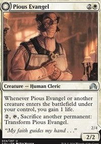 Pious Evangel [Shadows over Innistrad] | Tabernacle Games