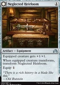 Neglected Heirloom [Shadows over Innistrad] | Tabernacle Games