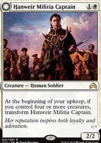 Hanweir Militia Captain [Shadows over Innistrad] | Tabernacle Games