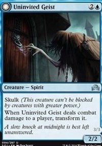 Uninvited Geist [Shadows over Innistrad] | Tabernacle Games