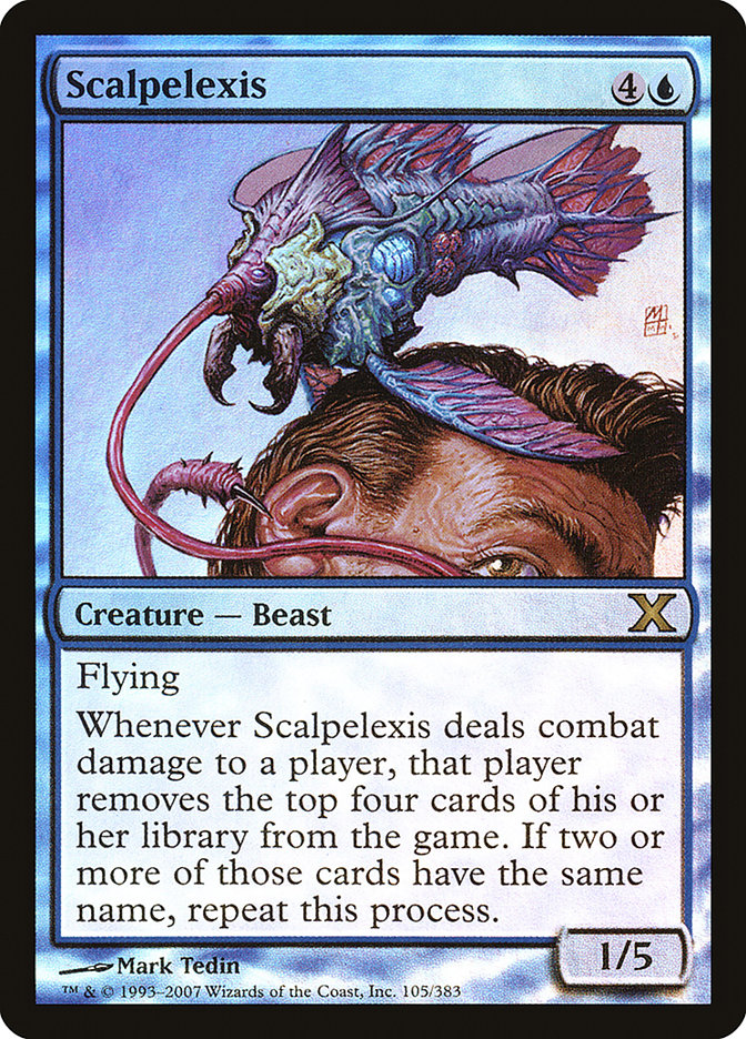 Scalpelexis (Premium Foil) [Tenth Edition] | Tabernacle Games