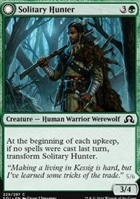 Solitary Hunter [Shadows over Innistrad] | Tabernacle Games