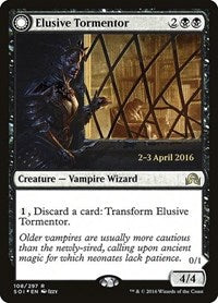 Elusive Tormentor [Shadows over Innistrad Promos] | Tabernacle Games