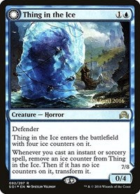 Thing in the Ice // Awoken Horror [Shadows over Innistrad Promos] | Tabernacle Games