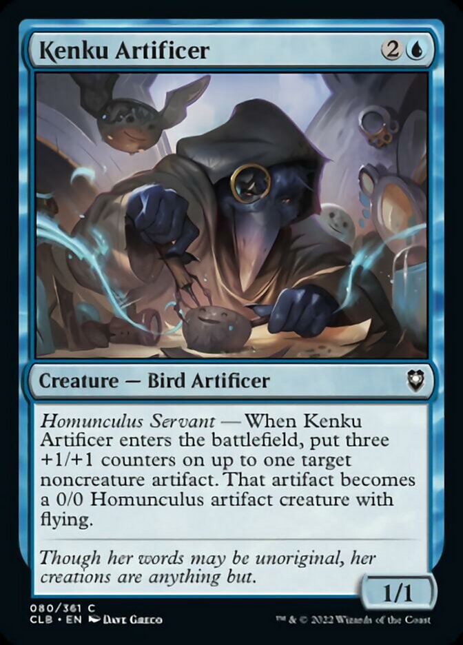 Kenku Artificer [Commander Legends: Battle for Baldur's Gate] | Tabernacle Games