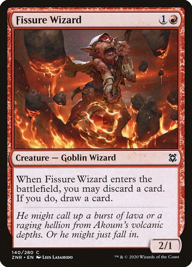 Fissure Wizard [Zendikar Rising] | Tabernacle Games