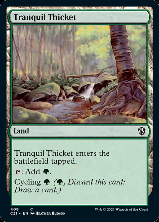 Tranquil Thicket [Commander 2021] | Tabernacle Games