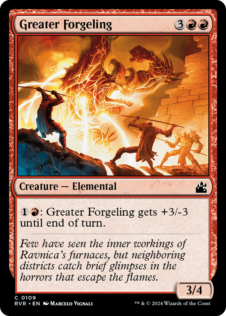 Greater Forgeling [Ravnica Remastered] | Tabernacle Games