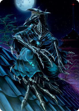 Jin-Gitaxias, Progress Tyrant Art Card [Kamigawa: Neon Dynasty Art Series] | Tabernacle Games