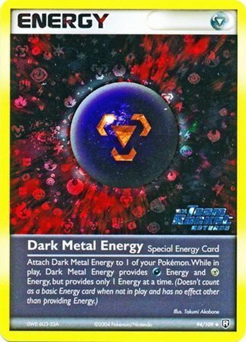 Dark Metal Energy (94/109) (Stamped) [EX: Team Rocket Returns] | Tabernacle Games
