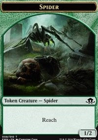Spider Token [Eldritch Moon Tokens] | Tabernacle Games