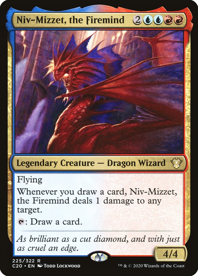 Niv-Mizzet, the Firemind [Commander 2020] | Tabernacle Games