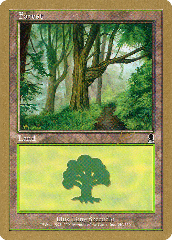 Forest (rl350) (Raphael Levy) [World Championship Decks 2002] | Tabernacle Games
