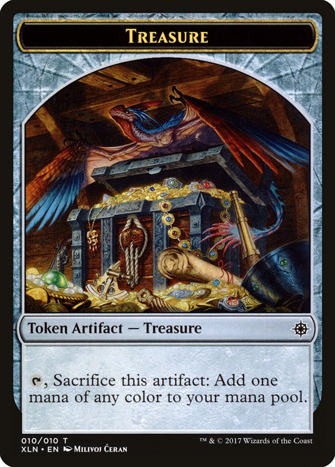 Treasure (010/010) [Ixalan Tokens] | Tabernacle Games