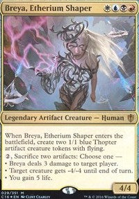 Breya, Etherium Shaper (Commander 2016) [Oversize Cards] | Tabernacle Games