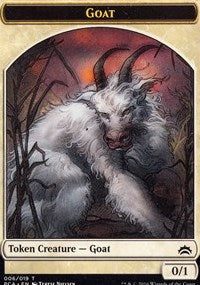 Goat // Insect Double-sided Token [Planechase Anthology Tokens] | Tabernacle Games