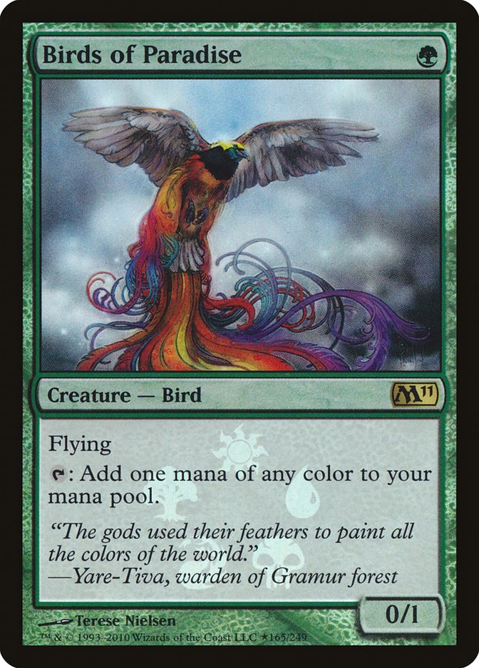 Birds of Paradise (Buy-A-Box) [Magic 2011 Promos] | Tabernacle Games