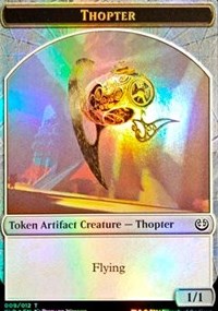 Thopter // Servo Double-sided Token [League Promos] | Tabernacle Games