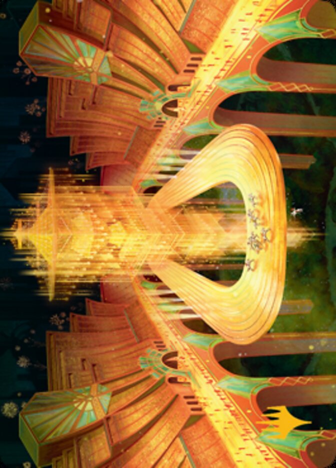 Racers' Ring Art Card (Gold-Stamped Signature) [Streets of New Capenna Art Series] | Tabernacle Games
