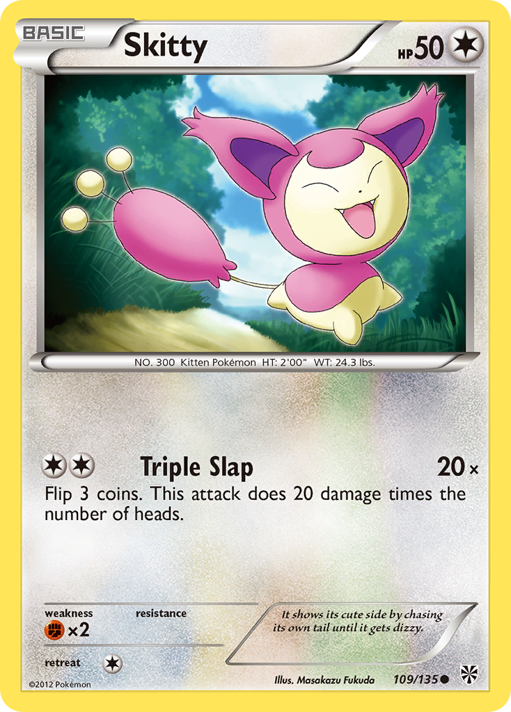 Skitty (109/135) [Black & White: Plasma Storm] | Tabernacle Games