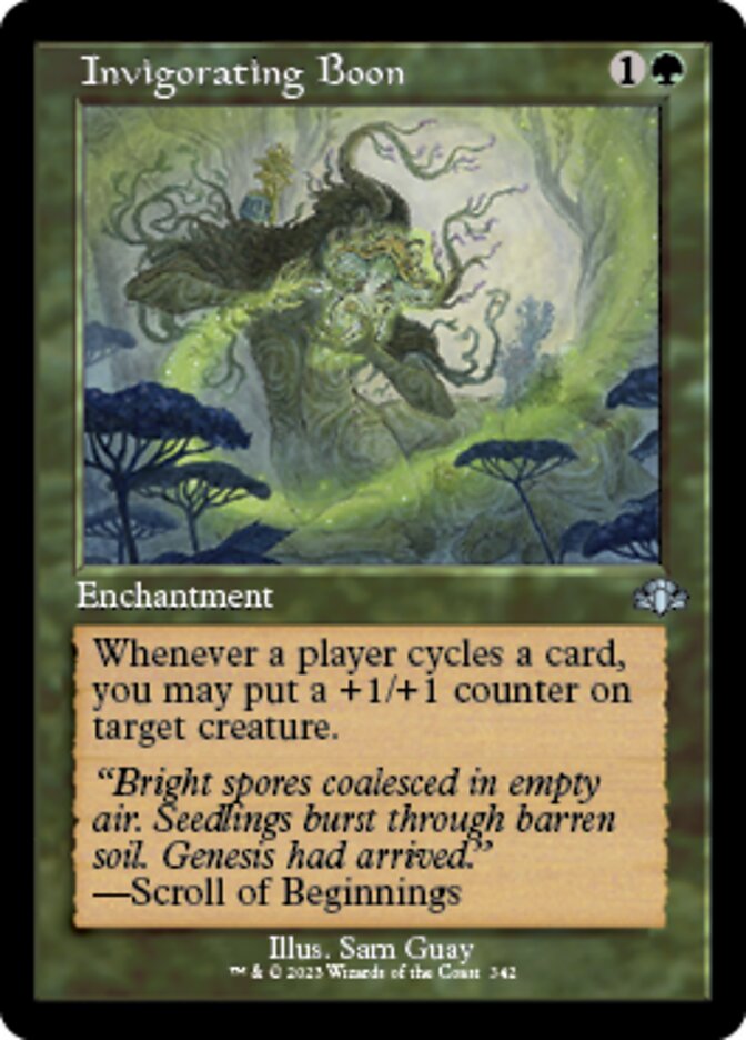 Invigorating Boon (Retro) [Dominaria Remastered] | Tabernacle Games