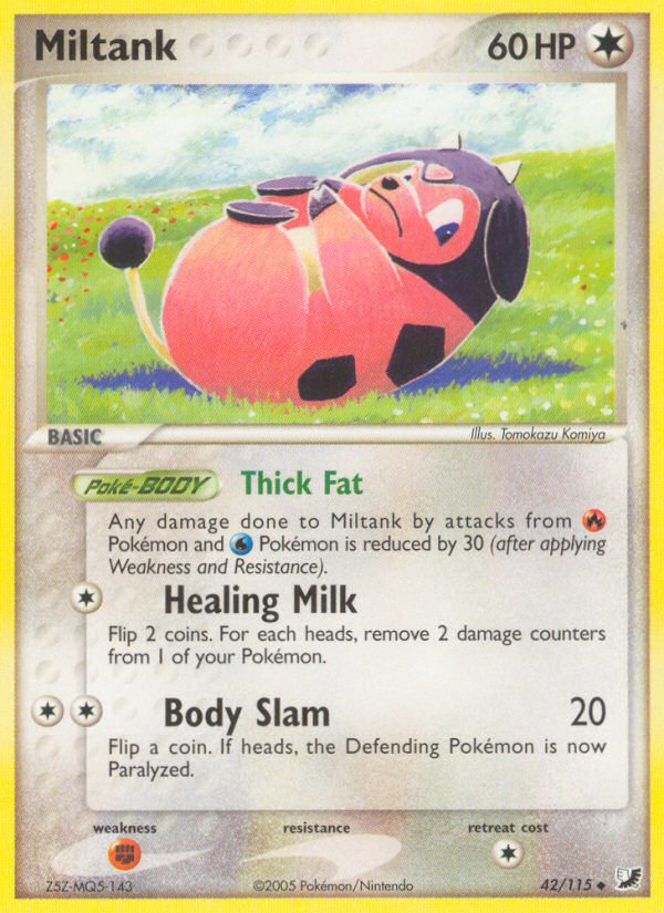 Miltank (42/115) [EX: Unseen Forces] | Tabernacle Games
