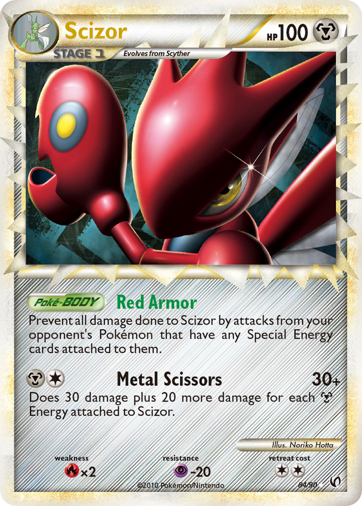 Scizor (84/90) [HeartGold & SoulSilver: Undaunted] | Tabernacle Games