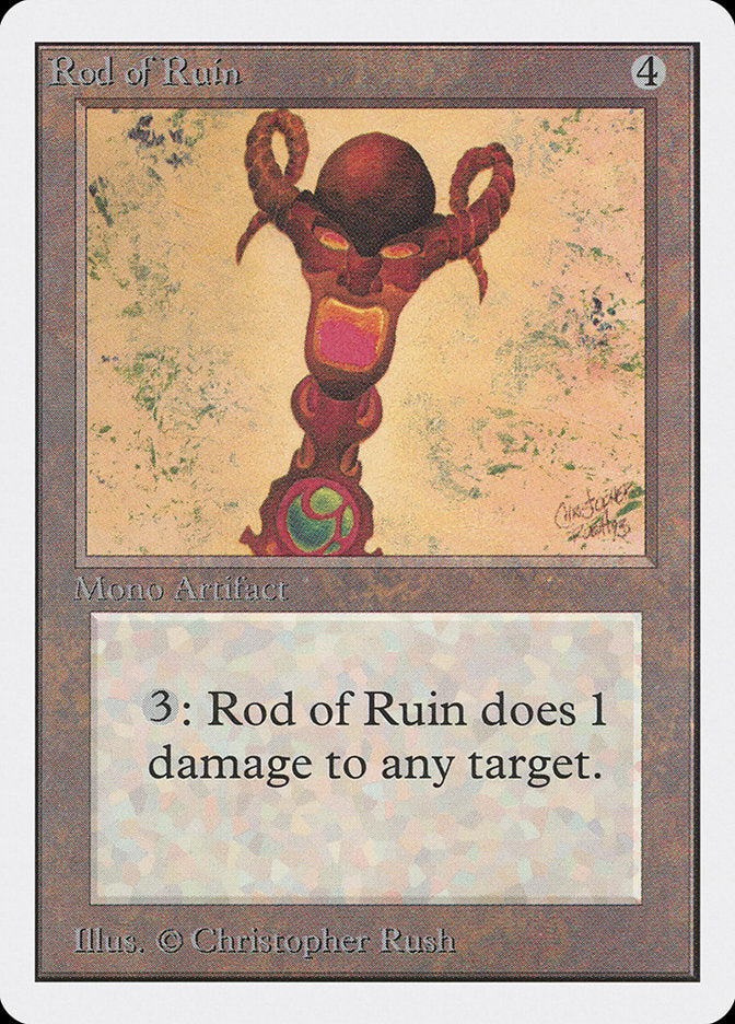 Rod of Ruin [Unlimited Edition] | Tabernacle Games