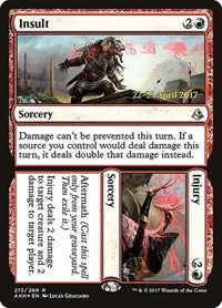 Insult // Injury [Amonkhet Promos] | Tabernacle Games